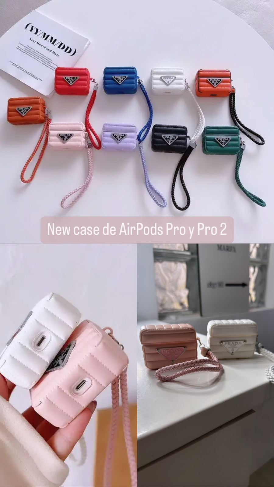 Estuche bolsos de marca - airpods