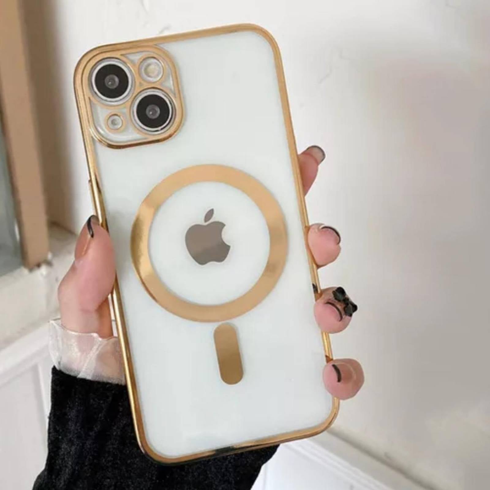 MagSafe lujo metalizado